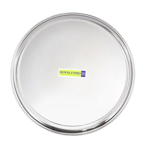 display image 0 for product Bidding Thali | Stainless Steel | 26.5*2.8cm