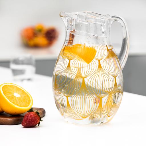 Acrylic Water Pitcher, Juice Tumbler Container, Transparent Water