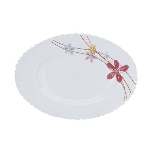 display image 10 for product 50 Pcs Opalware Dinner Set, RF10200 | Assorted Design | Lightweight, Beautiful Design Opal Dishes Sets Service for 6