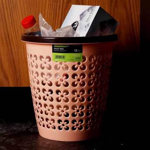 Circular Black Mesh Waste Waste Paper Bin Basket, Metal Trash Bin For  Kitchen, Home Offices, Dorm R