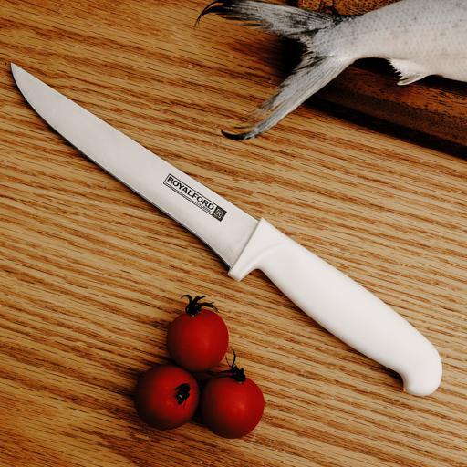 display image 2 for product 6" Boning Knife Stainless Steel with PP Handle, RF10232 | Sharp Blade | Rust-Resistant | Durable & Strong | Knife for Cutting Vegetables, Meat, Fruits & More