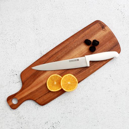 display image 4 for product 9" Chef Knife, Stainless Steel with PP Handle, RF10235 | Sharp Stainless-Steel Blade | Chopping, Slicing, Dicing & Mincing All Kinds of Meat, Vegetables, Fruits & More