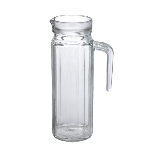 display image 7 for product Glass Jug with Plastic Lid, 1000ml Water Jug, RF10255 | Transparent Fridge Water Fruit Juices Liquors Jug with Lid | Ice Tea Pitcher | Beverage Carafe