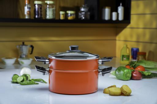 display image 5 for product 2 Layer Nonstick Steampot