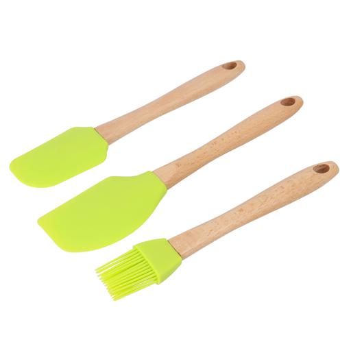 1 PC Kitchen Oil Brushes Basting Brush Wood Handle BBQ Grill