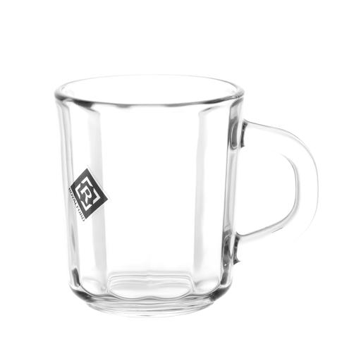 Handmade Glass Cup Thick Bottom Crystal Glass Mug with Handle - China  Glassware and Glass Milk Cup price