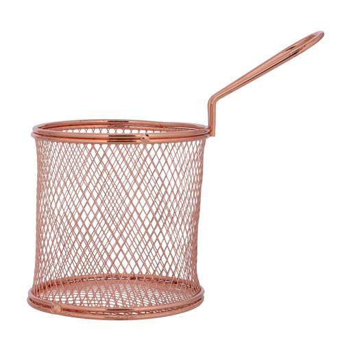 stainless steel basket air fryer basket for frying chips stainless pasta  round