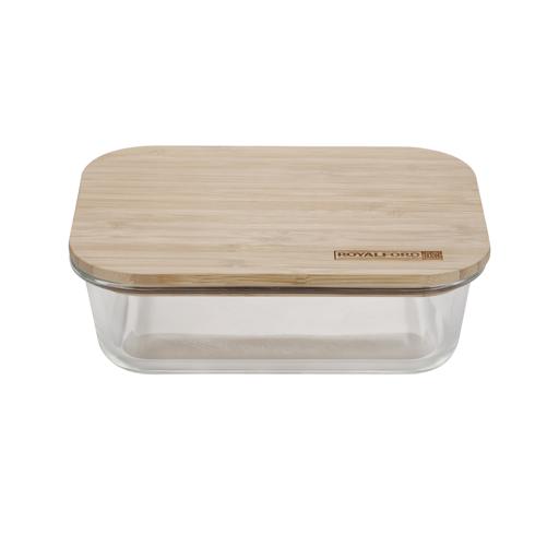 Airtight Glass Container With a Bamboo Lid 1 Divider and 2 -  Sweden