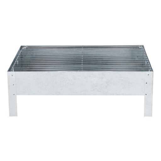 display image 10 for product Barbeque Stand with Grill, Iron Construction, RF10364 - Charcoal Grill, Premium-Quality Material, Folding Tabletop Kabab Smoker Grill for Outdoor Camping