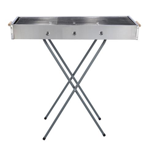 Foldable Outdoor BBQ Table Grilling Stand