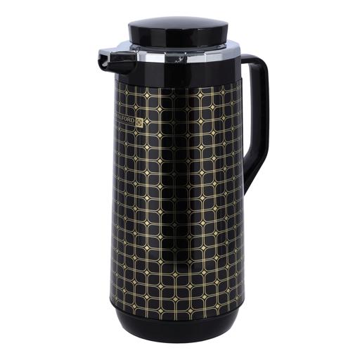 1 Thermal Flask Glass Vacuum Insulated Thermos Flask Hot Cold