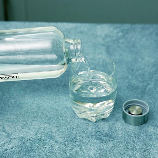 display image 4 for product Water Bottle, 500ml Borosilicate Glass Bottle, RF10432 | BPA-Free Portable & Leak-Resistant Bottle | Ideal for School, Home, Office, Travel, Sport, Gym, Etc