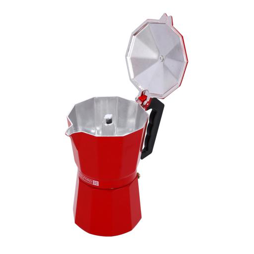 display image 6 for product Espresso Coffee Maker, Aluminium Coffee Maker, RF10440 | Polymer Stay Cool Handle and Knob | Can Be Used on Any Gas Stove or Electric Stove Top | 450ml Capacity