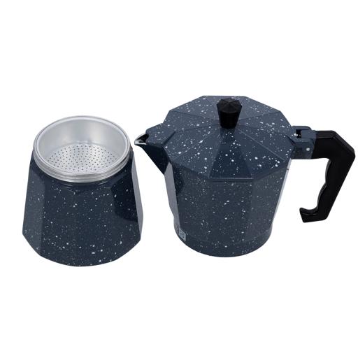 display image 4 for product Espresso Coffee Maker, Aluminium Coffee Maker, RF10440 | Polymer Stay Cool Handle and Knob | Can Be Used on Any Gas Stove or Electric Stove Top | 450ml Capacity