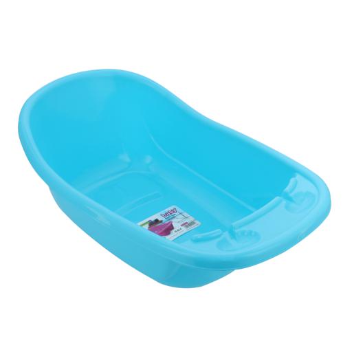 display image 5 for product Baby Bath Tub, Good Quality Plastic Material, RF10446 | Ergonomic And Spacious, Soft Curved | Durable, Lightweight