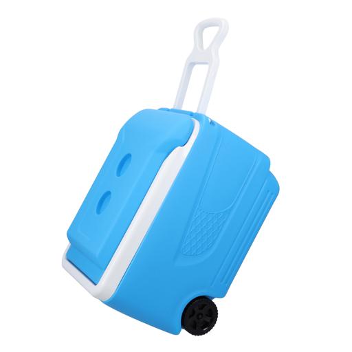 display image 9 for product Insulated Ice Cooler Box, 45L Portable Ice Chest, RF10482 | 3 Layer PP-PU-HDPE | Premium Quality Polymer | Thermal Insulation | Ice Cooler with Wheels & Handle