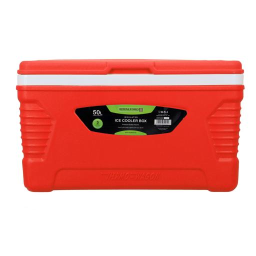 Insulated Ice Cooler Box, 50L Portable Cooler Box, RF10483 | 3 Layer PP-PU-HDPE | Premium Quality Polymer | Thermal Insulation Cooler Box hero image