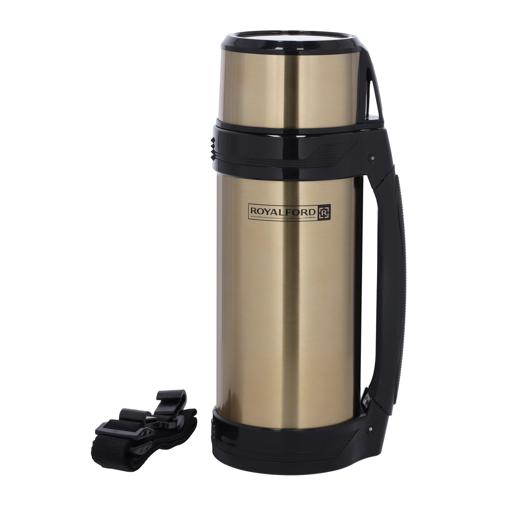 Thermos Genuine Vacuum Insulated Flask 1.5L Sport Hydration Bottle Drink &  Pouch