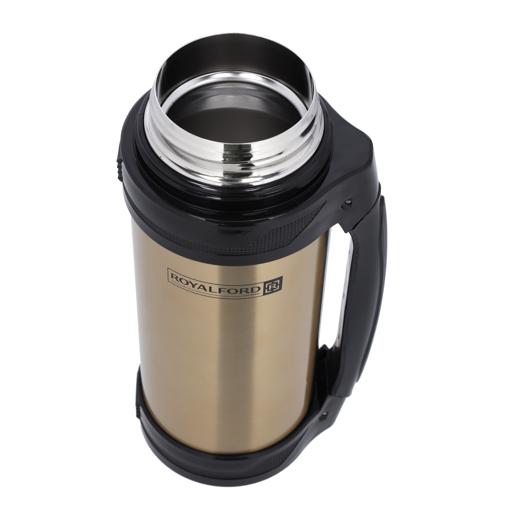 display image 9 for product Travel Vacuum Bottle, Double Wall Insulation, 1.8L, RF10495 | Stainless Steel Vacuum Bottle | Keeps Drink Hot or Cold for Hours | Stainless Steel Thermos for Cold & Hot Beverages