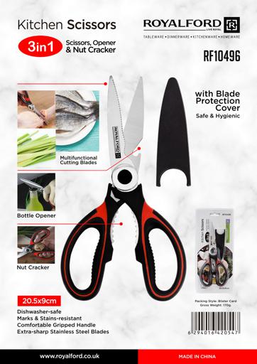 2 Sets Multifunction Kitchen Scissors / Shears -Food Prep Cutting Slicing