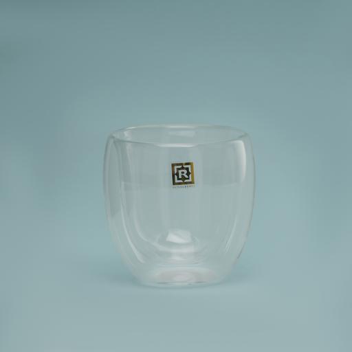 2pcs Clear Glass Cup, Modern Heat-Resistant Water Cup For Work