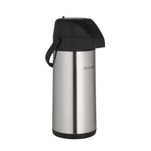 display image 11 for product Airpot Flask, Double Wall Vacuum Insulation, 2500ml, RF10530 | Durable Stainless Steel Inner Pot | Portable & Leak-Resistant | Perfect for Camping, Hiking Etc