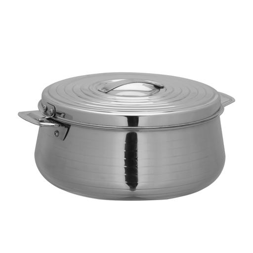 display image 0 for product Hilux Double Wall Stainless Steel Hot Pot, 3500ML, RF10534 | Firm Twist Lock | Strong Handles with Heavy-Duty Rivets | Steel Serving Pot, Steel Chapati Storage Box, Roti Serving Pot