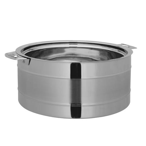 display image 4 for product Delta Double Wall Stainless Steel Hot Pot, RF10548 | Firm Twist Lock | Strong Handles With Heavy-Duty Rivets | Steel Serving Pot, Steel Chapati Storage Box, Roti Serving Pot, Chapati Dabba