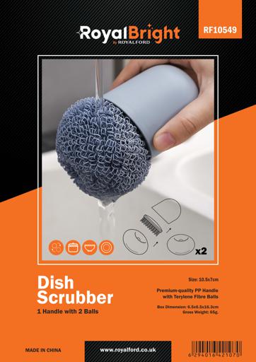 Kitchen Round Dish Sponges Scourer Multi-Purpose Cleaning Ball Pot