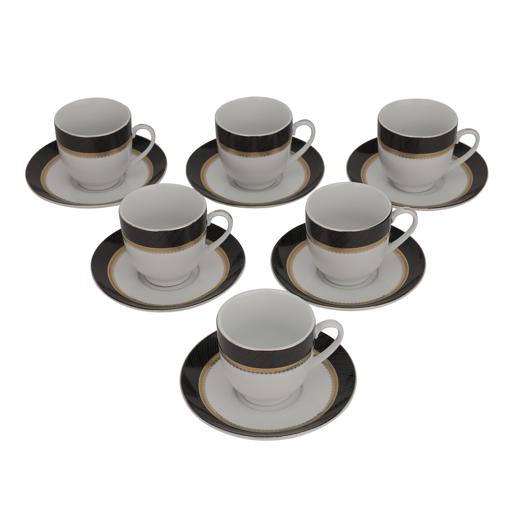 display image 0 for product Royal Ford  12Pcs Tea Cup and Saucer Set