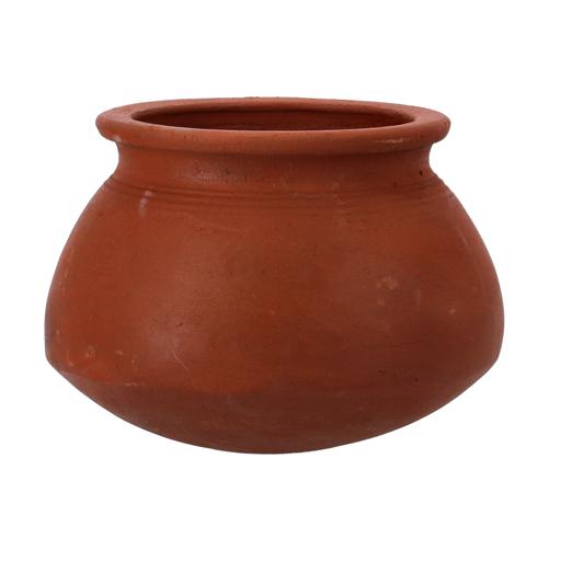 display image 0 for product Rice Kalam, 100% Natural Clay Handmade Cookware, RF10580 | Non-toxic & Eco-Friendly | Can be used on Gas Stove or Open Fire | Earthen Pot/ Clay Pot for Rice, Curry