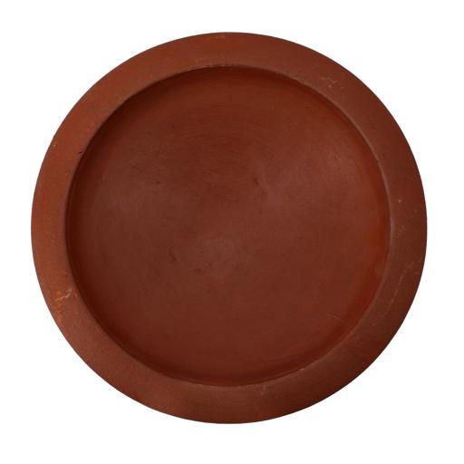 display image 6 for product Pathiri Tawa, Handmade Clay Cookware, Eco-Friendly, RF10598 | 100% Natural Clay | Non-Toxic | Earthen/Clay Pottery Roti Tawa/ Frying Pan/ Appa Chatty Cooking and Serving