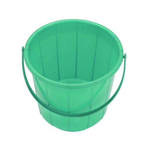 display image 2 for product Plastic Bucket with Lid, 7L Bucket with Handle, RF10682 | Plasticware Leak-proof Bucket | Sturdy, Long Lasting Design | Ideal for Home, Garden, DIY Bucket