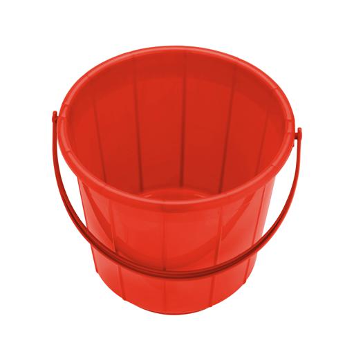 display image 2 for product Plastic Bucket with Lid, 25L Bucket with Handle, RF10688 | Plasticware Leak-proof Bucket | Sturdy, Long Lasting Design | Ideal for Home, Garden, DIY Bucket