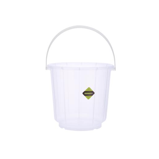display image 6 for product Transparent Bucket with Lid, 25L Plastic Bucket RF10696 | Comfortable Handle for Easy Grip | Multifunctional | Ideal for Home, Garden, DIY Bucket | Leakproof Bucket with Lid
