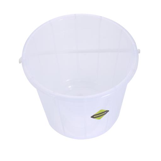 display image 5 for product Transparent Bucket with Lid, 25L Plastic Bucket RF10696 | Comfortable Handle for Easy Grip | Multifunctional | Ideal for Home, Garden, DIY Bucket | Leakproof Bucket with Lid