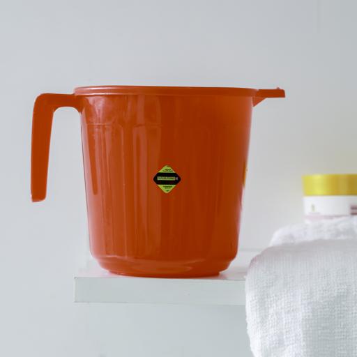display image 1 for product Royal Mug, Comfortable Handle for Easy Grip, 1L, RF10697 | Premium Plasticware | Sturdy, Long Lasting Design | Multifunctional | Ideal for Home, Garden, DIY