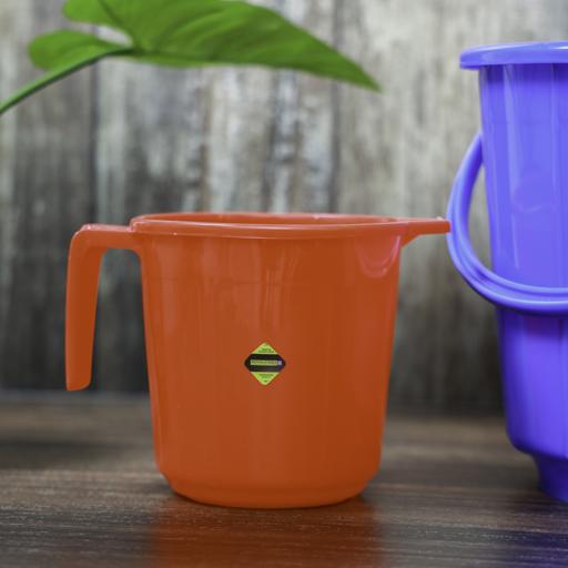 display image 3 for product Royal Mug, Comfortable Handle for Easy Grip, 1L, RF10697 | Premium Plasticware | Sturdy, Long Lasting Design | Multifunctional | Ideal for Home, Garden, DIY