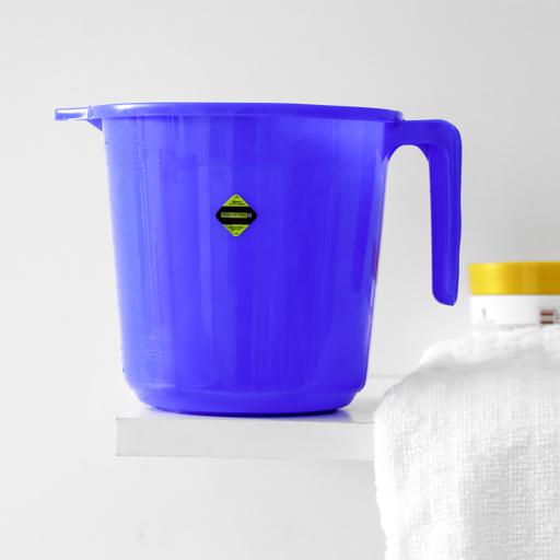 display image 2 for product Royal Mug, Comfortable Handle for Easy Grip, 2L, RF10699 | Premium Plasticware | Sturdy, Long Lasting Design | Multifunctional | Ideal for Home, Garden, DIY