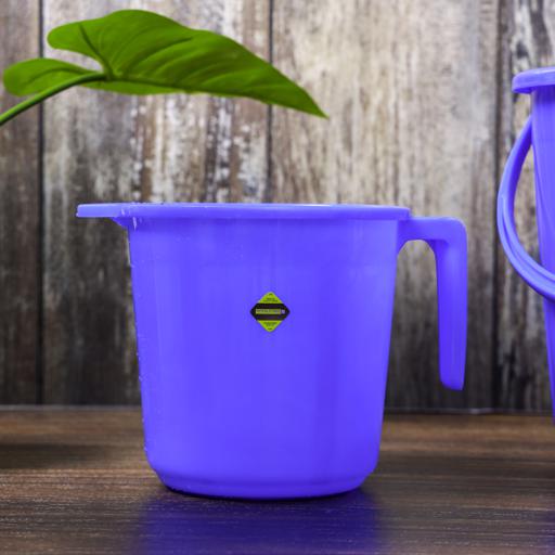 display image 1 for product Royal Mug, Comfortable Handle for Easy Grip, 2L, RF10699 | Premium Plasticware | Sturdy, Long Lasting Design | Multifunctional | Ideal for Home, Garden, DIY