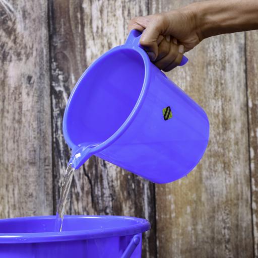 display image 3 for product Royal Mug, Comfortable Handle for Easy Grip, 2L, RF10699 | Premium Plasticware | Sturdy, Long Lasting Design | Multifunctional | Ideal for Home, Garden, DIY