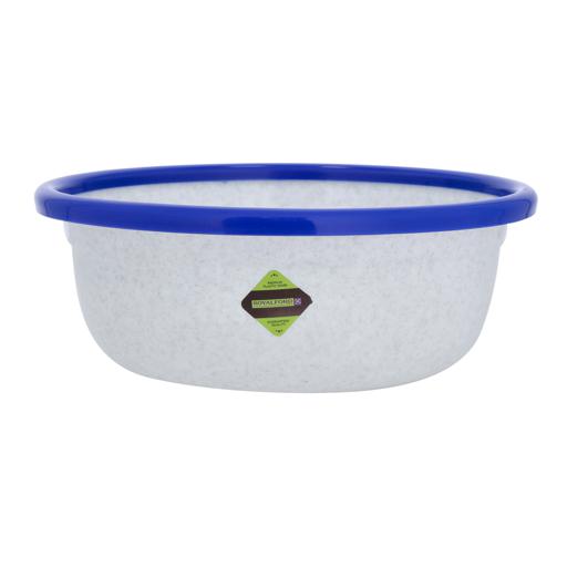 display image 7 for product Plastic Basin with Ring, 2.5L Plasticware Tub, RF10703 | Multipurpose Washing Tub | Non-Slip Tub for Washing Dishes, Storing, Soaking Laundry, Cleaning & Gardening