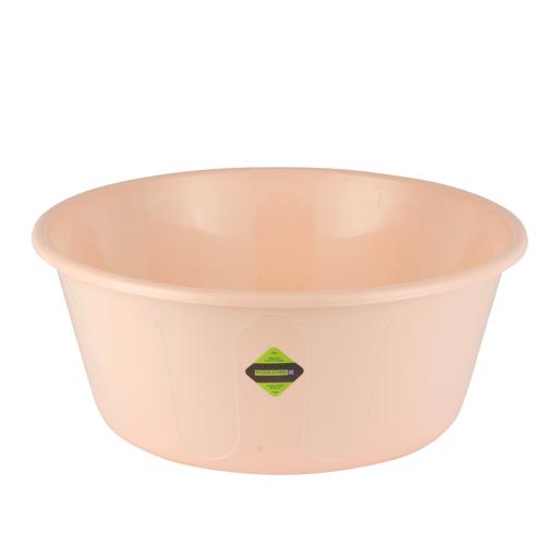 display image 4 for product Plastic Basin, 40L Plasticware Tub with Ring, RF10709 | Multipurpose Washing Tub | Non-Slip Tub for Washing Dishes, Storing, Soaking Laundry, Cleaning & Gardening