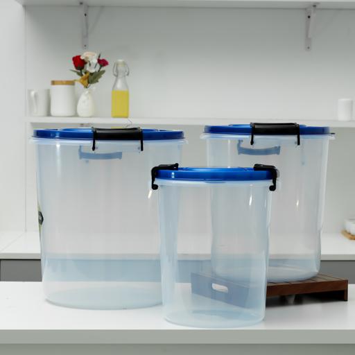Giant Clear Storage Bags Meal Prep Containers 2 Compartment Pantry