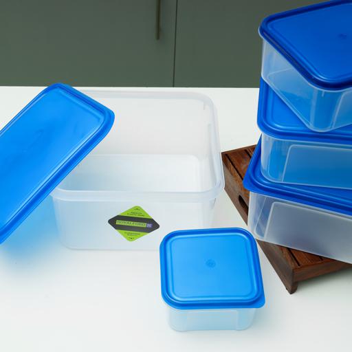 5Pcs Fresh Container Fruit Vegetable Storage Container with Airtight Lid  Food