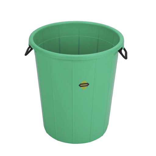 display image 4 for product Plastic Drum with Lid, Laundry Hamper with Handles, RF10720 | 30L Washing Bin, Dirty Clothes Storage, Bathroom, Bedroom, Closet, Laundry Basket