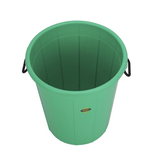 display image 5 for product Plastic Drum with Lid, Laundry Hamper with Handles, RF10720 | 30L Washing Bin, Dirty Clothes Storage, Bathroom, Bedroom, Closet, Laundry Basket