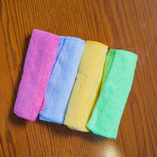 display image 3 for product Royalford 3Pcs Microfiber Cleaning Cloths Set