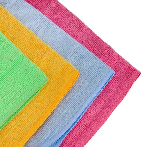 Royalford 3Pcs Microfiber Cleaning Cloths Set