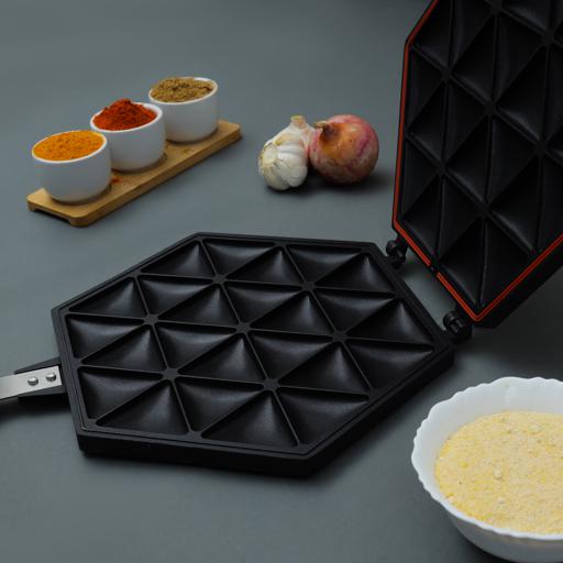 display image 1 for product Royalford Double Side Die Cast Samosa Maker
